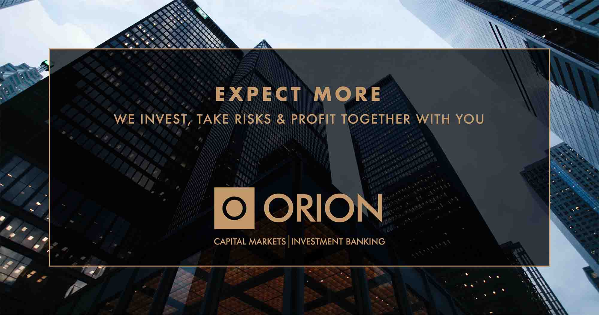 ORION | Investuojame, rizikuojame ir uždirbame kartu su Jumis